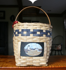 Small Round Market Basket